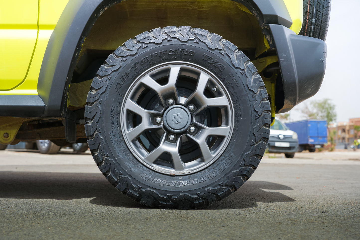 Suzuki Jimny 2021 (Pneu goodrich)